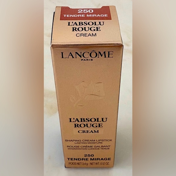 Lancome L'absolu Rouge Creme Lipstick - 250 Tendre Mirage - Picture 2 of 3